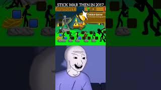 Old VS New Stick War | Time passes very quickly...