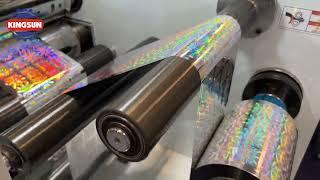 Holographic Embossing Machine | Hogram Embossing Machine - Kingsun