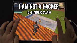 IPAD PRO 12.9 NON GYRO 6-FINGER CLAW HANDCAM | PUBG MOBILE