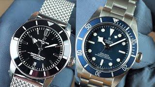 BREITLING VS TUDOR. ЧТО ЛУЧШЕ? СРАВНЕНИЕ ЧАСОВ SUPEROCEAN HERITAGE И BLACK BAY 58