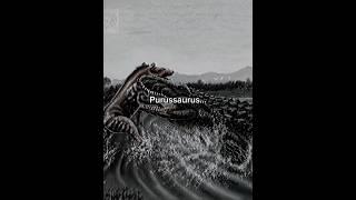 The largest predator of the Cenezoic #prehistoric #purussaurus #crocodile
