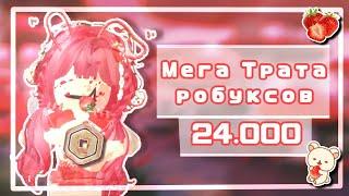 ️‍🩹 МЕГА трата робуксов 24.000!! КУПИЛА КОРБЛОКС?