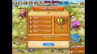 Farm Frenzy 3 Madagascar (level 70) only GOLD Веселая ферма 3 Мадагаскар (Уровень 70) Золото