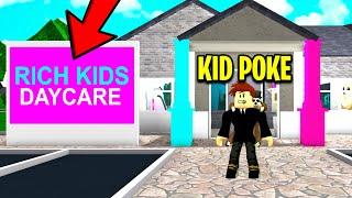 RICH DAYCARE Wants RICH KIDS.. I Went UNDERCOVER And Found Her Secret.. (Roblox)