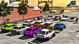 Ae86 CarMeet and Drifting in the New Update Drift Track - Car Parking Multiplayer New Update