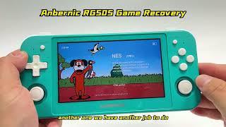 RG505 Games Recovery