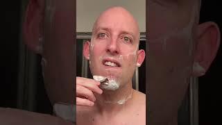 ASMR first full face shave #shorts