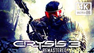 CRYSIS 3 REMASTERED All Cutscenes (Game Movie) 4K 60FPS Ultra HD