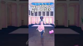 MY TOP 3 POSES IN DRESS TO IMPRESS! What are YOURS?! #dresstoimpress #roblox #dti