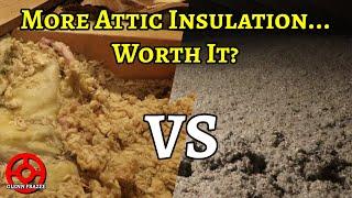 Is Adding Attic Insulation Really Worth It? | Results from a Real House