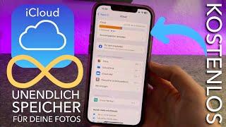 UNBEGRENZTER iCloud Fotospeicher - Ein KLEINER TRICK macht es möglich - Anleitung Tutarial