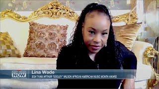 Texas African American Museum presents Tyler native Lina Wade with music award