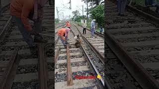 On Track rail cutting #railwayinfrastructure #train #1million #shorts