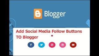 How to create custom social media follow buttons for bloggers