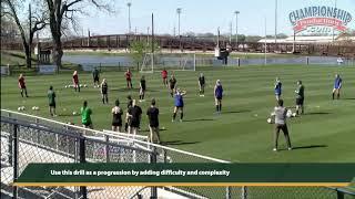 Soccer Defensive Drill: Three Grid Game!