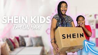 The BIGGEST SHEIN KIDS Try On Haul!