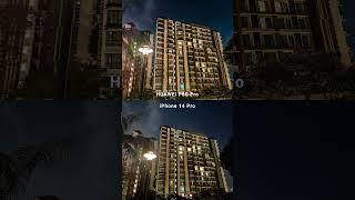 HUAWEI P60 Pro VS iPhone 14 Pro - Low Light Comparison 