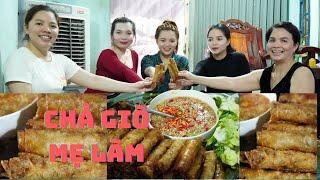 Làm Chả Giò, Chả Ram Vàng Giòn | Món Ngon Mẹ Nấu Đãi Gia Đình || Vietnamese Fried Spring rolls