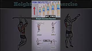 Increase Height in Fast & Easy way ‼️#fitness#shorts#gym#homeworkout #bodybuilding#jawlinegoals#yt