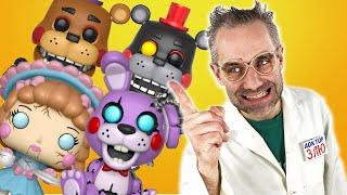 ДОКТОР ЗЛЮ И АНИМАТРОНИКИ FNAF FUNKO POP: ТВИСТЕД ЭЛЛА, ТЕОДОР, РОКСТАР ФРЕДДИ ФНАФ - СБОРНИК!