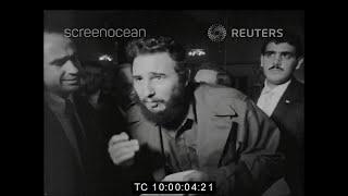 Fidel Castro Throws A Party In Harlem | Hotel Theresa | New York City | September 1960