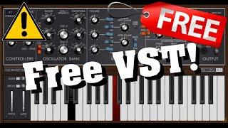 【New Free VST!】This Moog Synth is Mad! Best Insane Minimoog Plugin? Broken Mini, Full Bucket Music