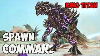 King Titan ARK Spawn COMMAND | How To Summon ALPHA KING TITAN Ark CODE 2023