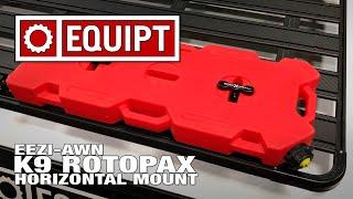 Eezi-Awn K9 Rotopax Horizontal Mount