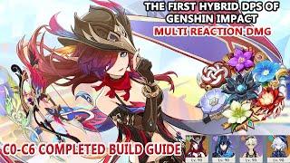 Chasca The First Hybrid DPS of Genshin Impact with Multi Reaction DMG : C0-C6 Completed Build Guide