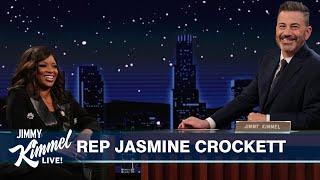 Congresswoman Jasmine Crockett on Trump Calling Her Low IQ & Marjorie Taylor Greene's Pope Tweet