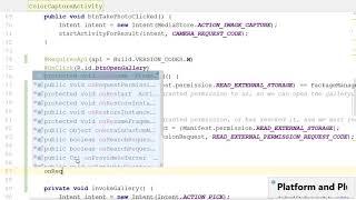 Android Runtime Permissions Code Demonstration