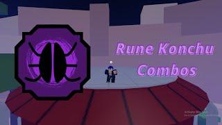 Rune Konchu Combos | Shindo Life