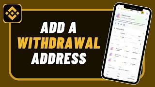 How to Add Withdrawal Address on Binance App !