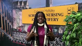 A testimonial from Wilhemina Karikari studying MSc. Nursing at UCC Ireland