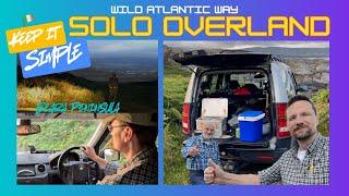 Network Camping EP19 4K - Wild Atlantic Way, finding wild camping spots in summer, Solo, Discovery 3