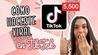 CÓMO HACERTE VIRAL EN TIKTOK | COMO SALIR EN PARA TI