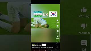 Uzbekistan vs Janubiy korea