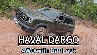 Haval DARGO Diff Lock system is worthy of praise