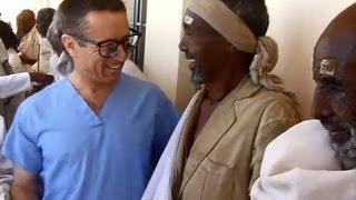 Himalayan Cataract Project in Ethiopia, Dr. Geoff Tabin & team perform cataract surgeries, Feb 2013