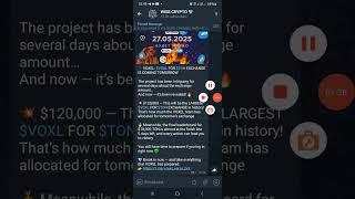 Earn Free TON On Voxel Verse Airdrop | Free TON Earning 2025 | Voxel Verse Airdrop Withdrawal