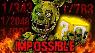 Can YOU Beat FNAF's MAX MODES with the WORST POSSIBLE LUCK? (1/2)