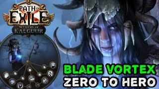 Zero to Hero - Cold Blade Vortex - Part 1 | Settlers of Kalguur | Path of Exile 3.25