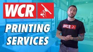 Market Your Business With WCR's Printing Services