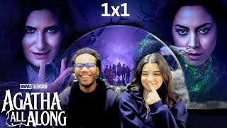 SHE'S BACK | WATCHING AGATHA ALL ALONG: S 1 EPISODE 1 FOR THE FIRST TIME REACTION / COMMENTARY | MCU