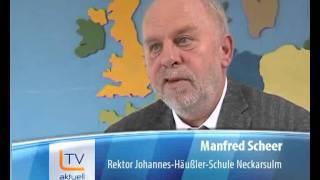 L-TV - Fernsehen zum Pakt Zukunft Auszeichnung Johannes-Häußler-Schule Neckarsulm