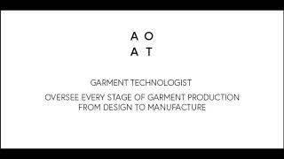 INTRODUCTION TO FASHION TECHNICAL DESIGN & GARMENT TECHNOLOGY