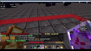 Trying to learn cystal pvp in trash mcpe