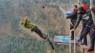 Amazing  Bungy Jump| World's Second Highest |228m |The Cliff Nepal |Kushma |Nepal