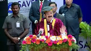 Vice President's Speech at Saveetha Institute of Medical & Technical Sciences