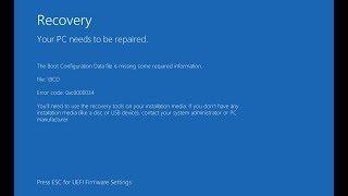 How to Fix Error Code 0xc0000034 in Windows 10